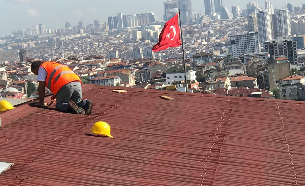 Çatı sökümü - Çelik Konstrüksiyon malzeme alım satımı